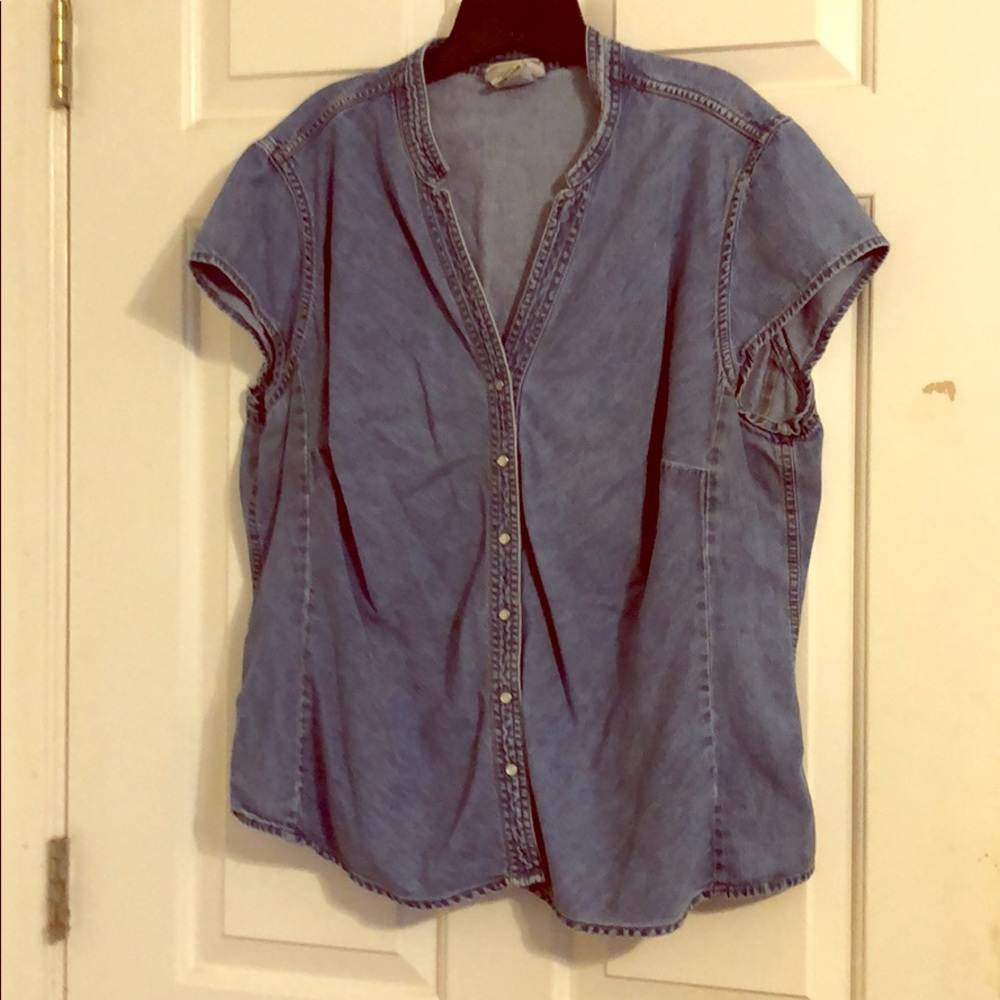 Denim top
